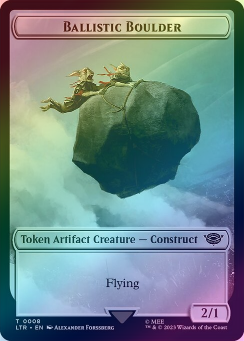 401 Games Canada - Ballistic Boulder // Food (Cheese) Token (Foil) (TLTR) 401 Games Canada - Ballistic Boulder // Food (Cheese) Token (Foil) (TLTR)
