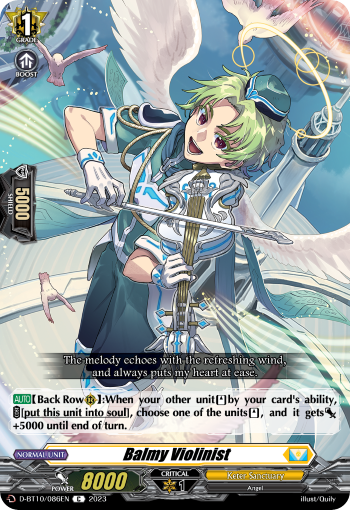 Balmy Violinist - D-BT10/086 - Common available at 401 Games Canada