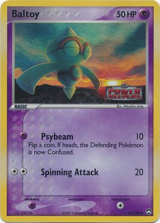 Baltoy - 44/108 - Common - Reverse Holo available at 401 Games Canada