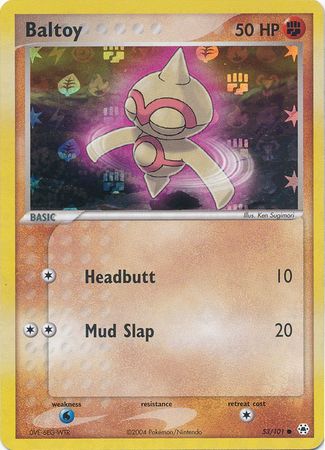 Baltoy - 53/101 - Common - Reverse Holo available at 401 Games Canada