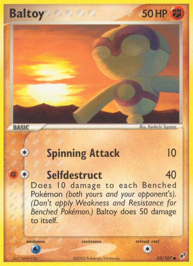 Baltoy - 53/107 - Common available at 401 Games Canada