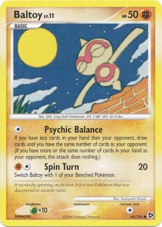 Baltoy - 60/106 - Common available at 401 Games Canada