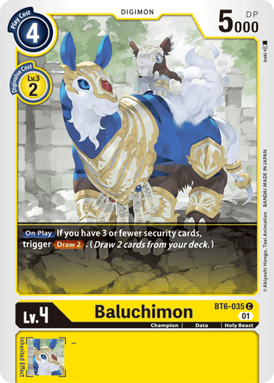 Baluchimon - BT6-035 - Common available at 401 Games Canada