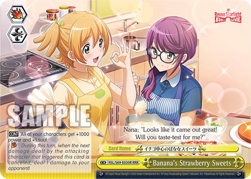 Banana's Strawberry Sweets - RSL/S69-E030R - Triple Rare available at 401 Games Canada