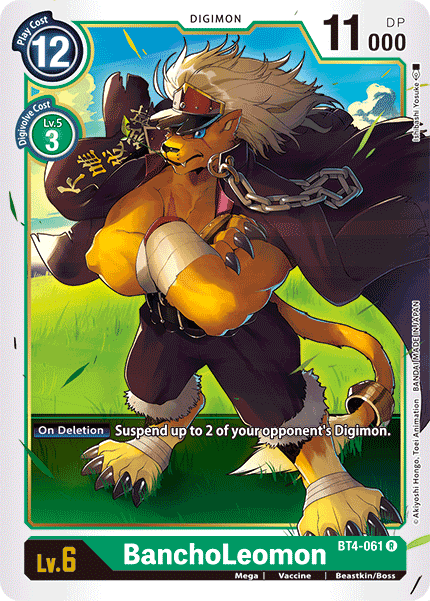 BanchoLeomon - BT4-061 - Rare available at 401 Games Canada