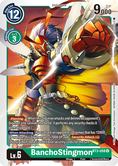 BanchoStingmon - BT3-058 - Uncommon available at 401 Games Canada