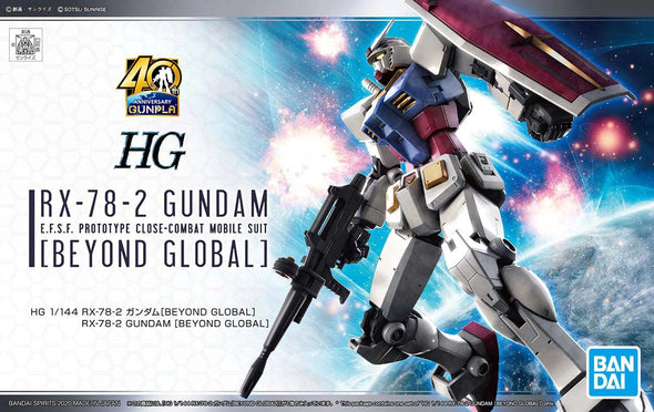 Bandai: Gunpla - HGBG - RX-78-02 Gundam (Beyond Global) 1/144 available at 401 Games Canada