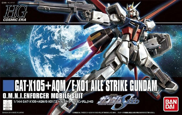 Bandai: Gunpla - HGCE - #171 Aile Strike Gundam 1/144 available at 401 Games Canada