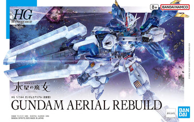 Bandai: Gunpla - HGTWFM - #19 Gundam Aerial Rebuild 1/144 available at 401 Games Canada