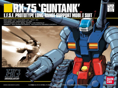 Bandai: Gunpla - HGUC - #007 RX-75 'Guntank' 1/144 available at 401 Games Canada