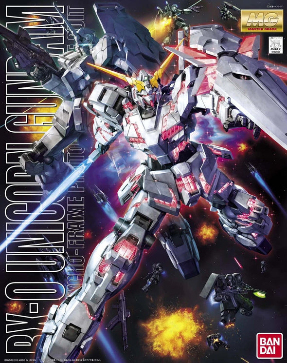 Bandai: Gunpla - MG - #131 RX-0 Unicorn Gundam (OVA Ver.) 1/100 available at 401 Games Canada