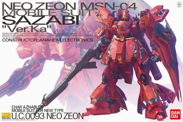 Bandai: Gunpla - MG - #175 MSN-04 Sazabi (Ver. Ka) 1/100 available at 401 Games Canada