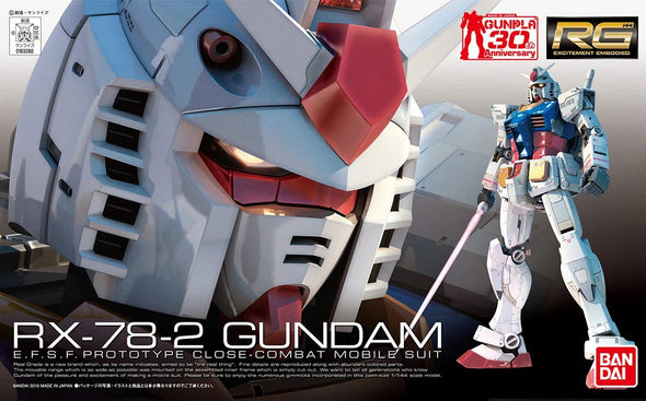 Bandai: Gunpla - RG - #01 RX-78-2 Gundam 1/144 available at 401 Games Canada