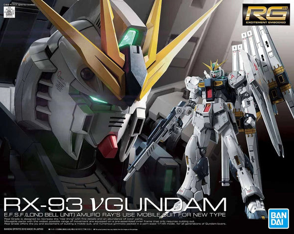 Bandai: Gunpla - RG - #32 RX-93 ν Gundam 1/144 available at 401 Games Canada