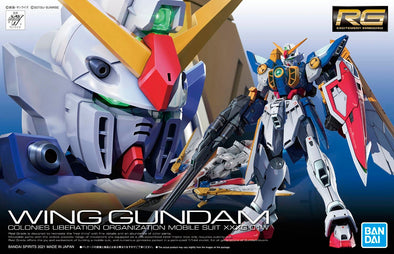 Bandai: Gunpla - RG - #35 XXXG-01W Wing Gundam 1/144 available at 401 Games Canada