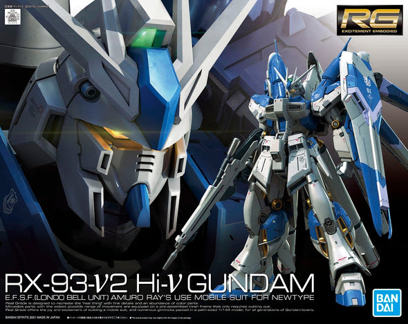 Bandai: Gunpla - RG - #36 RX-93-ν2 Hi-ν Gundam 1/144 available at 401 Games Canada