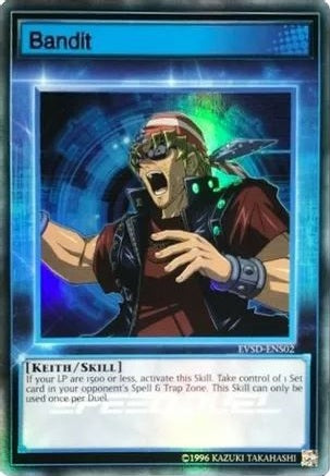 Bandit - EVSD-ENS02 - Ultra Rare (Skill Card) available at 401 Games Canada