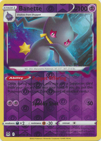 Banette - 073/196 - Rare - Reverse Holo available at 401 Games Canada