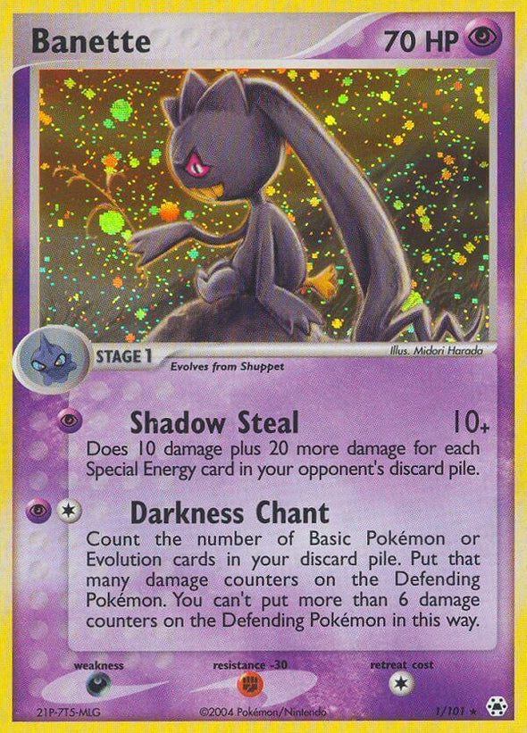 Banette - 1/101 - Holo Rare available at 401 Games Canada