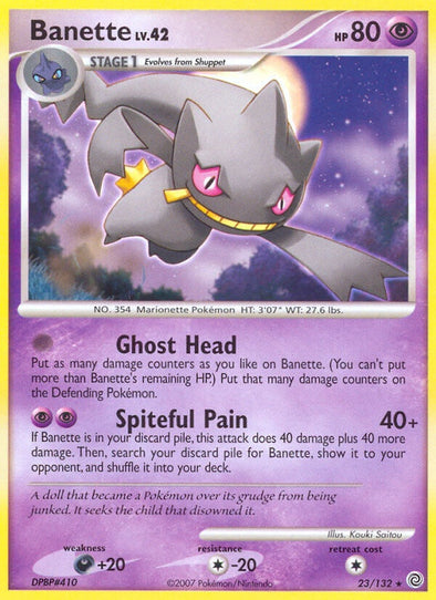 Banette - 23/132 - Rare available at 401 Games Canada