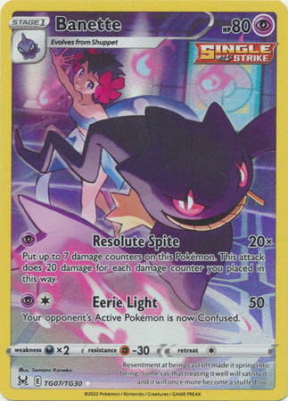 Banette - TG07/TG30 - Holo Rare available at 401 Games Canada