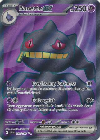 banette full art pokemon card 401 Games Canada - Banette ex - 229/198