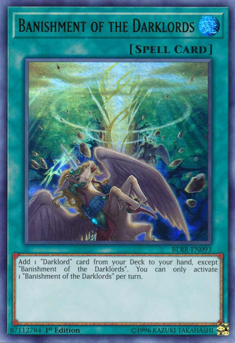 Banishment of the Darklords - BLRR-EN093 - Ultra Rare - 1st Edition available at 401 Games Canada