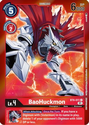 BaoHuckmon (Event Pack 3) - BT6-011 - Common available at 401 Games Canada