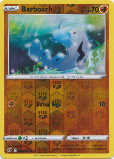 Barboach - 099/192 - Common - Reverse Holo available at 401 Games Canada