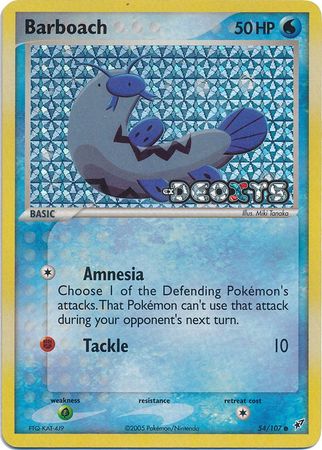 Barboach - 54/107 - Common - Reverse Holo available at 401 Games Canada