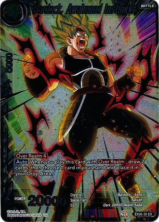 Bardock, Awakened Instincts - EX06-30 - Expansion Rare (Foil) available at 401 Games Canada