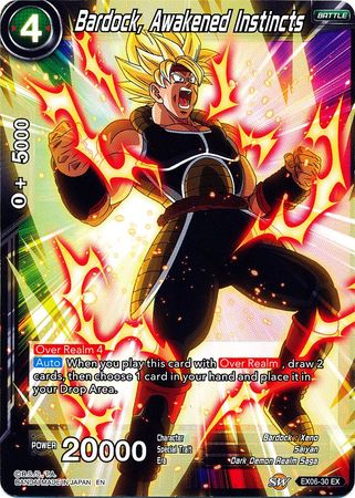 Bardock, Awakened Instincts - EX06-30 - Expansion Rare available at 401 Games Canada