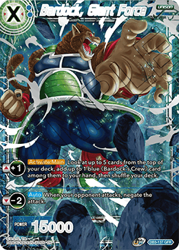 Bardock, Giant Force - DB3-137 - Giant Force Rare available at 401 Games Canada