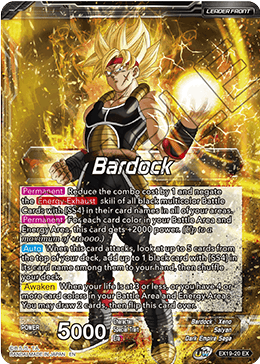 Bardock // SS4 Bardock, Prismatic Striker - EX19-20 - Expansion Rare (Foil) available at 401 Games Canada