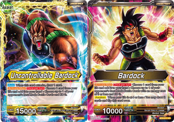 Bardock // Uncontrollable Bardock - BT4-071 - Uncommon (Foil) available at 401 Games Canada