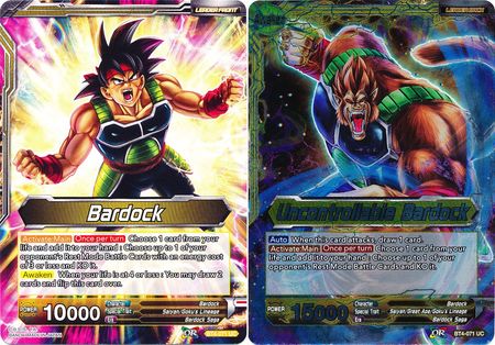 Bardock // Uncontrollable Bardock - BT4-071 - Uncommon (Oversized Promo) available at 401 Games Canada