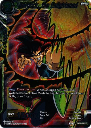 Bardock, the Enlightened - EX06-22 - Expansion Rare (Foil) available at 401 Games Canada