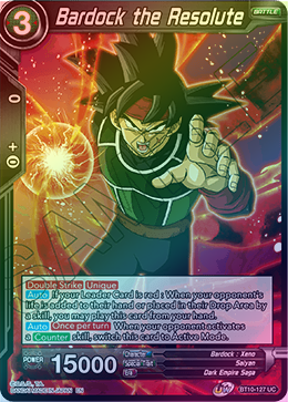 Bardock the Resolute - BT10-127 - Uncommon (FOIL) available at 401 Games Canada