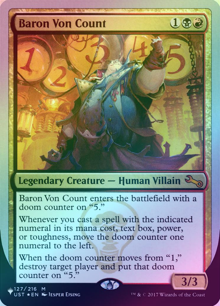 401 Games Canada - Baron Von Count (Foil) (UST 127) (ULST)