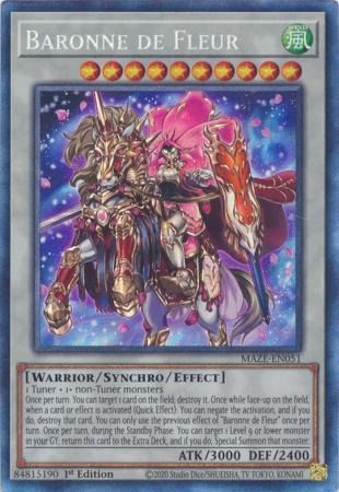 Baronne de Fleur - MAZE-EN051 - Collector's Rare - 1st Edition available at 401 Games Canada