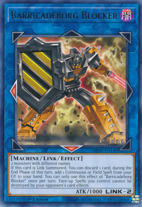 Barricadeborg Blocker - MP20-EN140 - Rare - 1st Edition available at 401 Games Canada