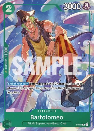 Bartolomeo (Event Pack Vol. 1) - P-029 - Promo available at 401 Games Canada