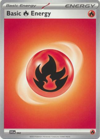 Basic Fire Energy - SVE002 - Common available at 401 Games Canada