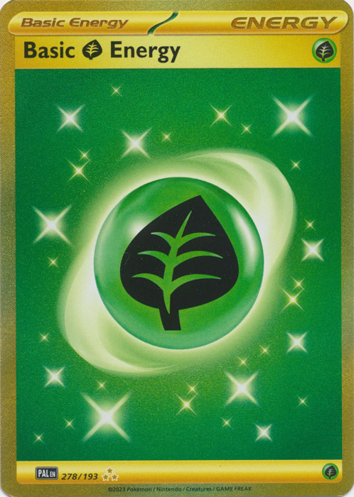 Basic Grass Energy - 278/193 - Gold Secret Rare available at 401 Games Canada