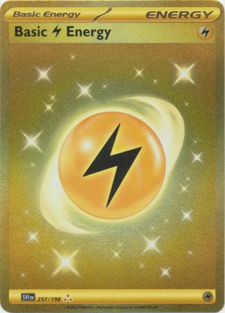 Basic Lightning Energy - 257/198 - Gold Secret Rare available at 401 Games Canada