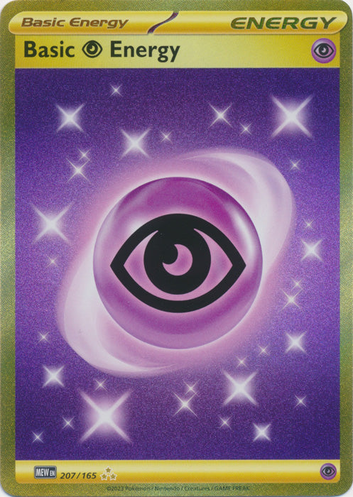 Basic Psychic Energy - 207/165 - Gold Secret Rare available at 401 Games Canada