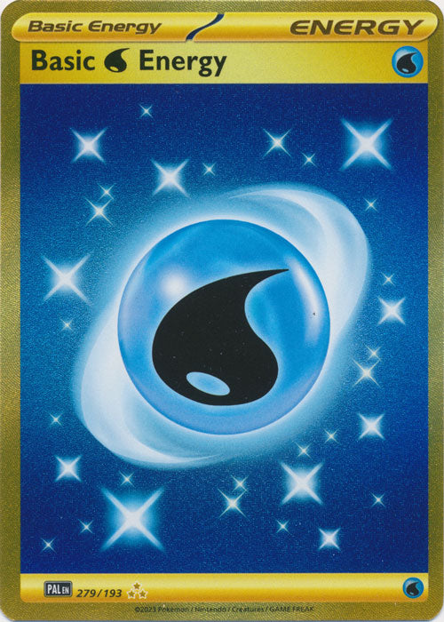 Basic Water Energy - 279/193 - Gold Secret Rare available at 401 Games Canada