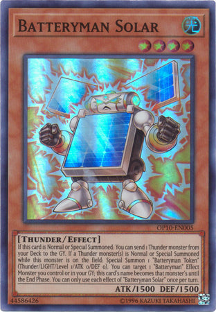 Batteryman Solar - OP10-EN005 - Super Rare available at 401 Games Canada