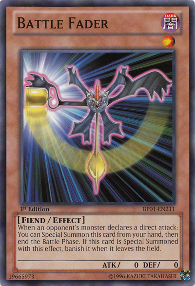 Battle Fader - BP01-EN211 - Common - 1st Edition available at 401 Games Canada
