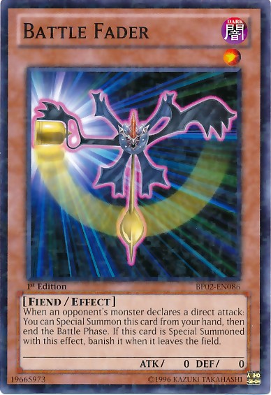 Battle Fader - BP02-EN086 - Mosaic Rare - 1st Edition available at 401 Games Canada